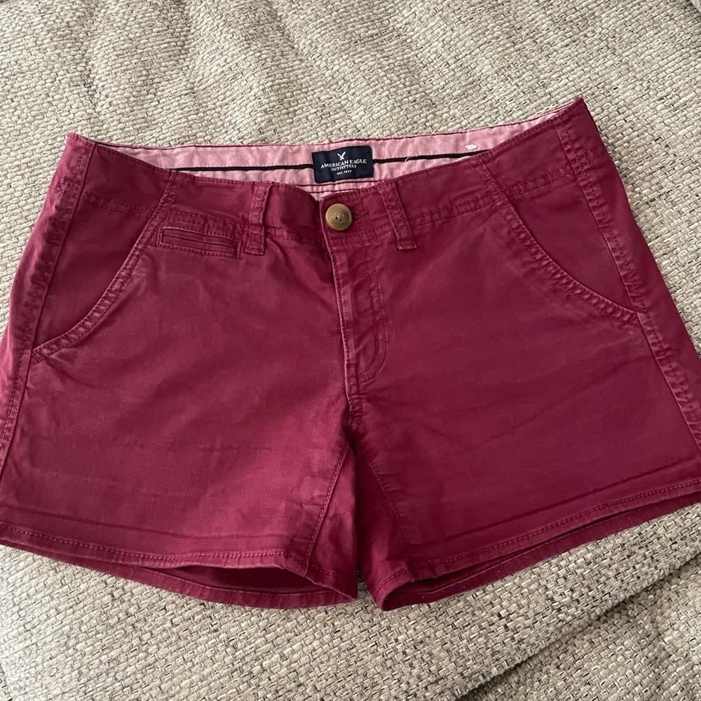American Eagle Shortie Stretch Shorts (6)